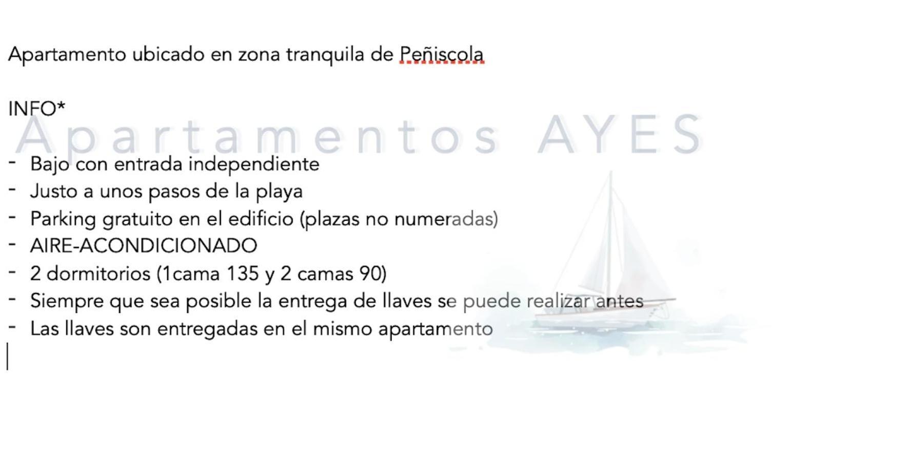 Apartamento Playa Norte 2 Peñíscola Exterior foto